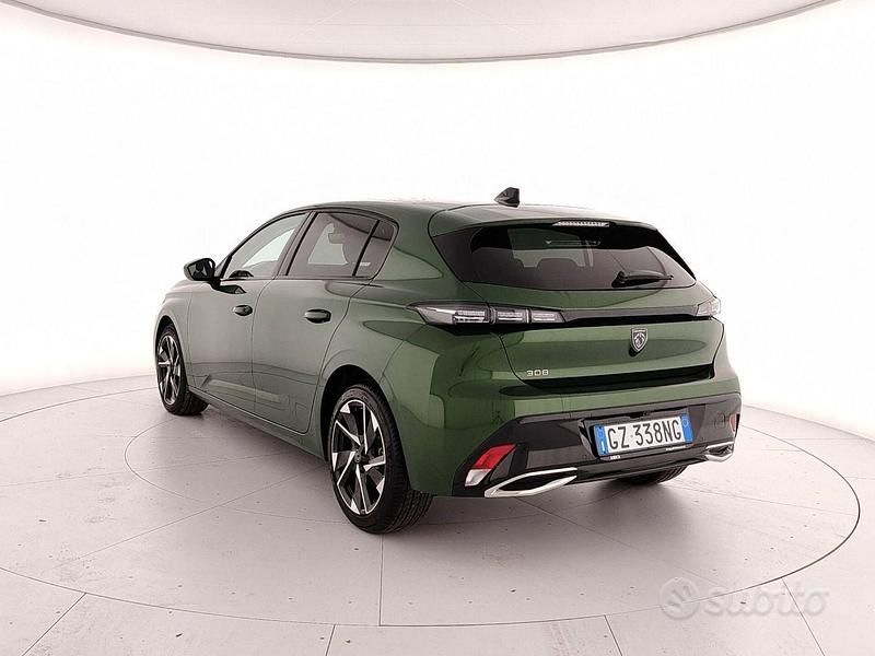 Nuova Peugeot 308 Allure 131 CV (96 kW) 2025 Verde Berlina