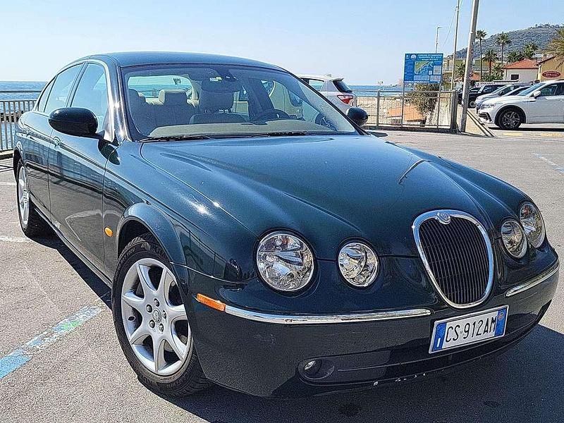 Usata Jaguar S-Type S 205 CV (150 kW) 2005 Verde Berlina