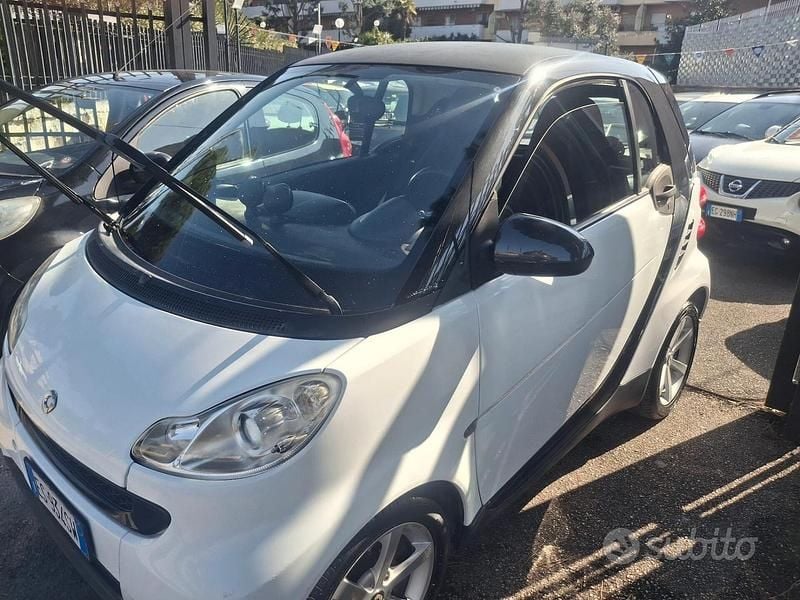 Usata Smart ForTwo Cabrio Passion 54 CV (39 kW) 2011 Bianco Cabrio
