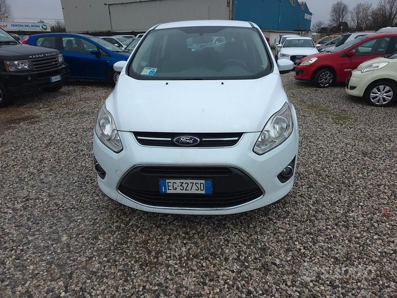 Usata Ford C-MAX Titanium 115 CV (84 kW) 2011 Bianco Monovolume