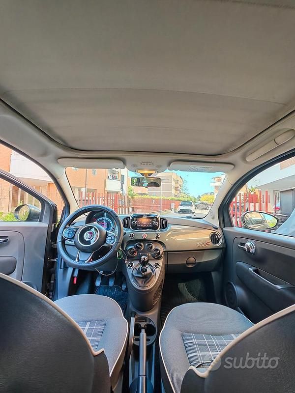 Usata Fiat 500C Lounge 69 CV (50 kW) 2016 Grigio Cabrio