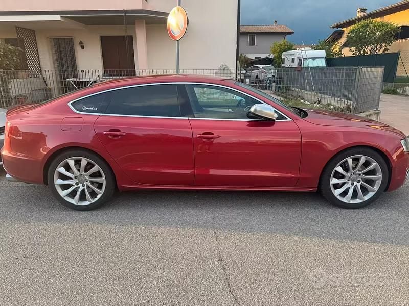 Usata Audi S5 333 CV (244 kW) 2010 Rosso Coupé