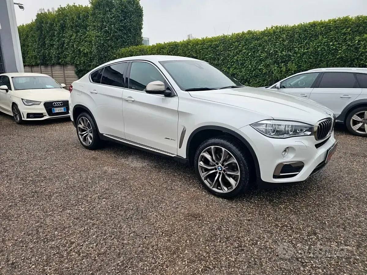 Begagnad BMW X6 M Sport 249 HK (183 kW) 2019 Vit SUV