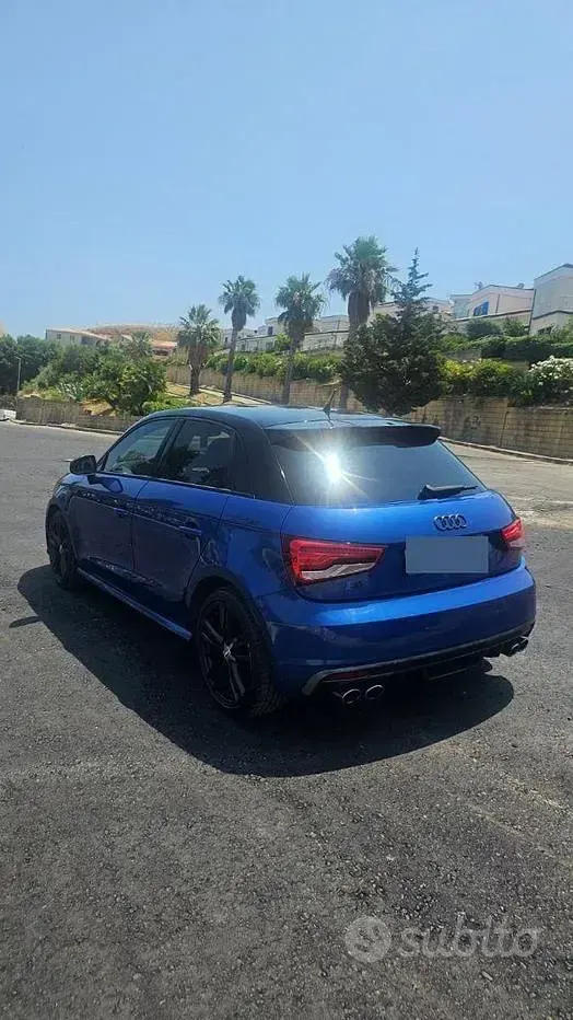 Usata Audi S1 231 CV (169 kW) 2016 Bluazzurro Utilitaria