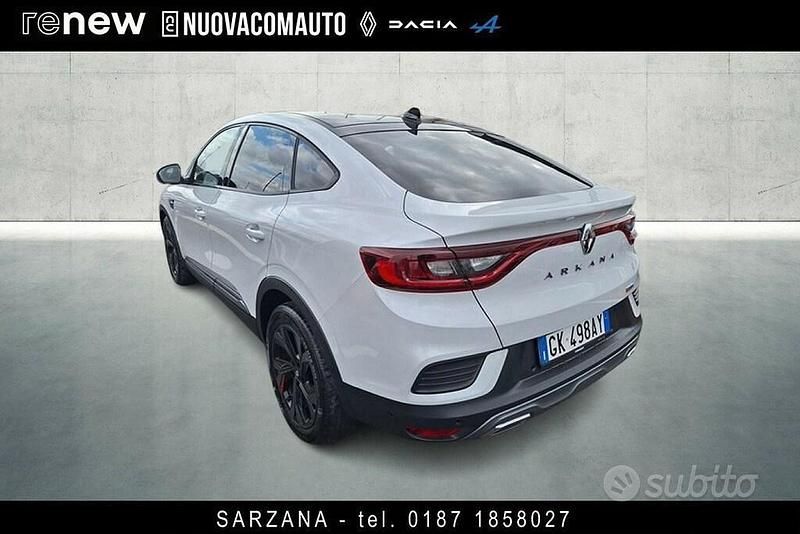Brugt Renault Arkana RS Line 145 HK (106 kW) 2022 Hvid SUV
