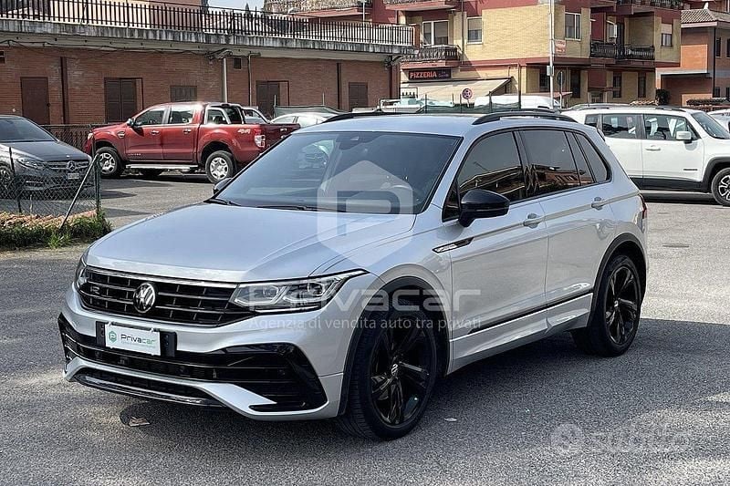 Usata VW Tiguan R-line 150 CV (110 kW) 2022 Grigio SUV