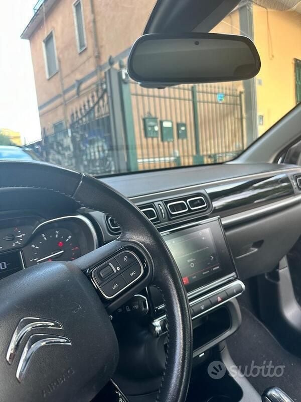 Grigio Usata 2018 Citroën C3 Due volumi | 10.000 € - Immagine 1/4