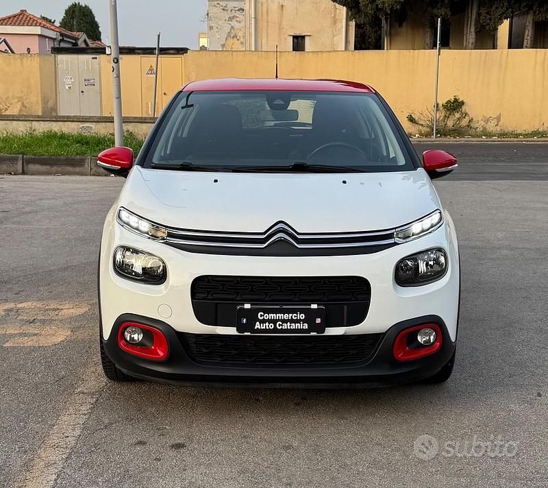 Usata Citroën C3 102 CV (75 kW) 2018 Bianco Utilitaria