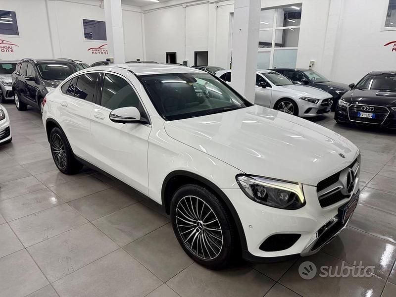 Usata Mercedes GLC250 Premium 204 CV (150 kW) 2019 Bianco Coupé