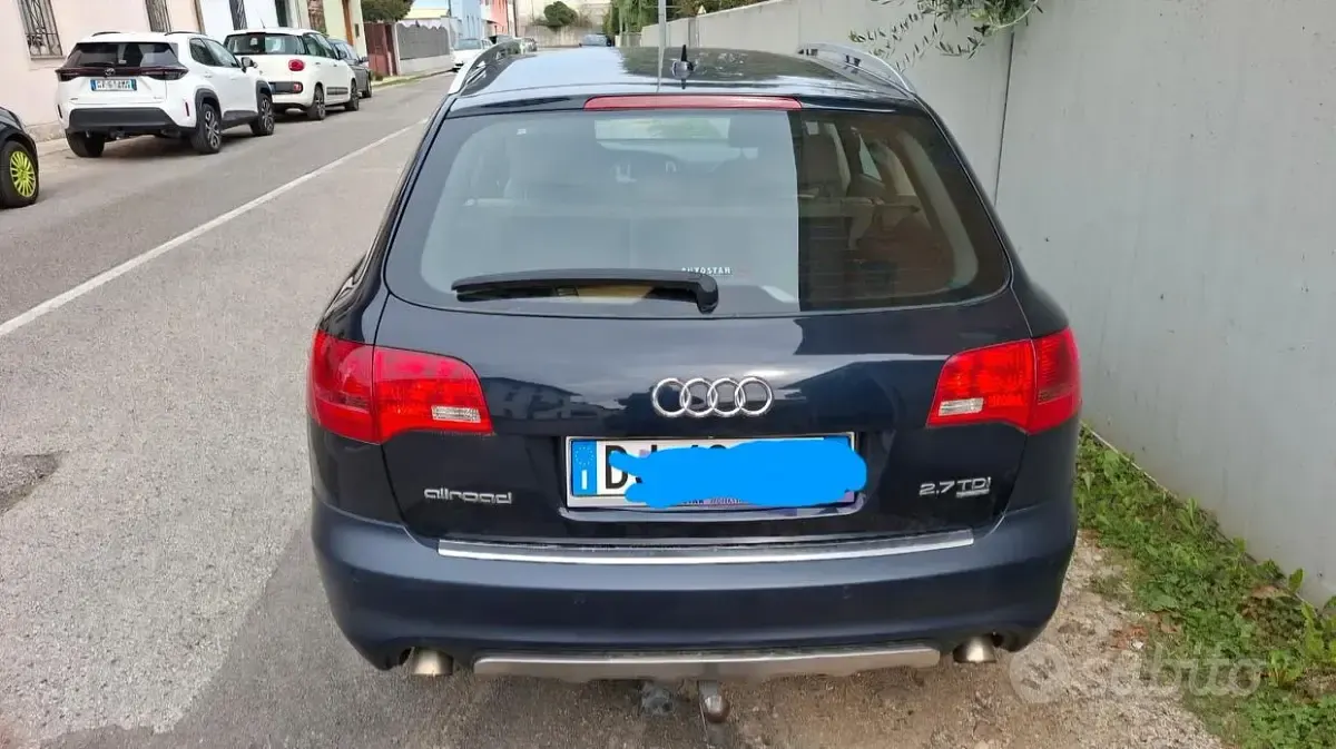 Usata Audi A6 Allroad 180 CV (132 kW) 2007 Blu Station wagon