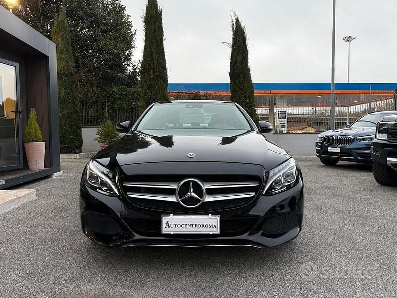Usata Mercedes C220 Premium 170 CV (125 kW) 2018 Nero Berlina