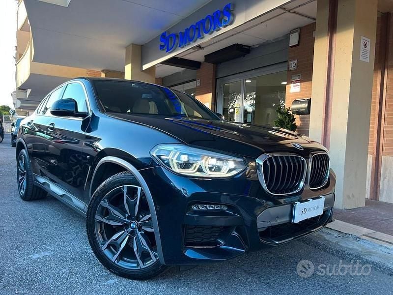 Usata BMW X4 M Sport 190 CV (139 kW) 2020 Nero SUV