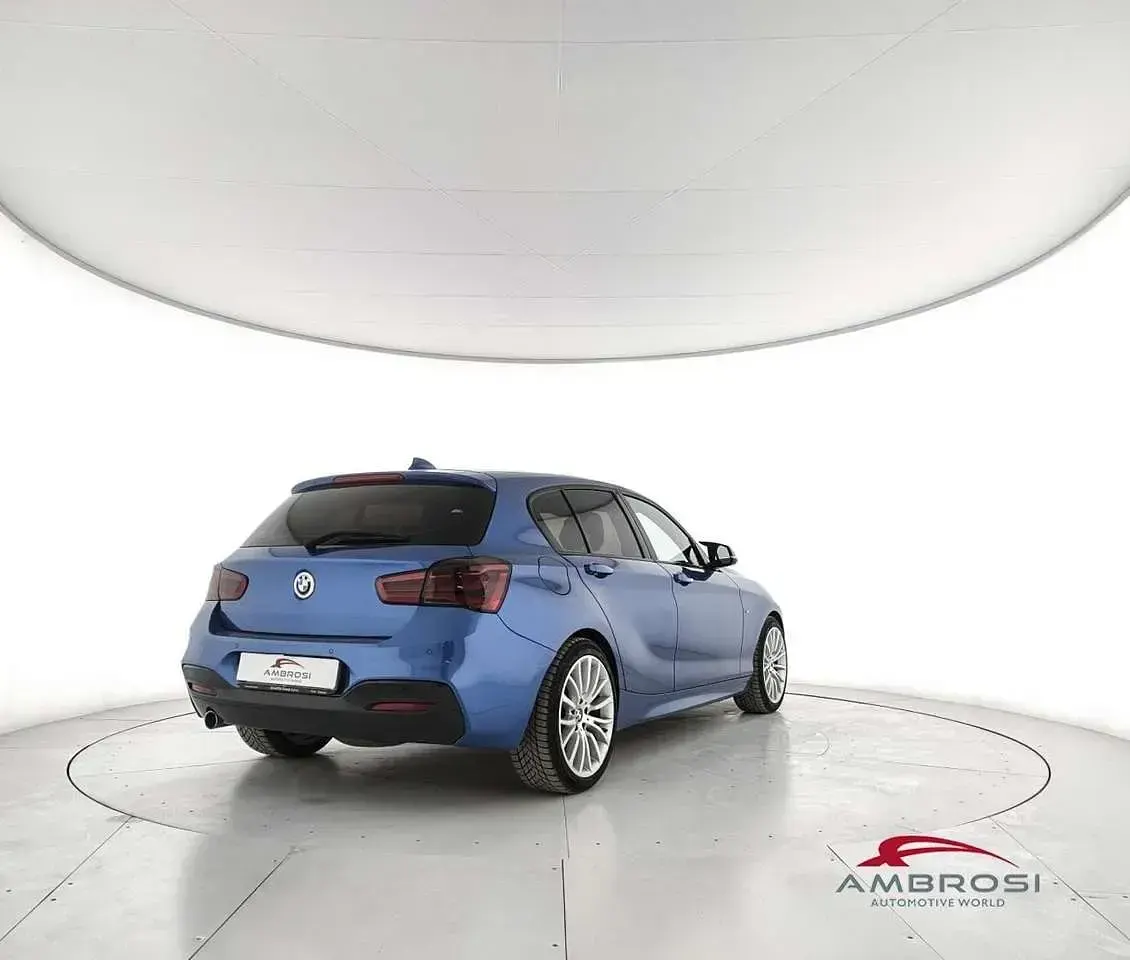 Usata BMW 118 M Sport 150 CV (110 kW) 2018 Blu Utilitaria