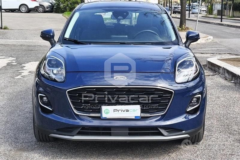Usata Ford Puma Titanium 125 CV (91 kW) 2022 Blu SUV