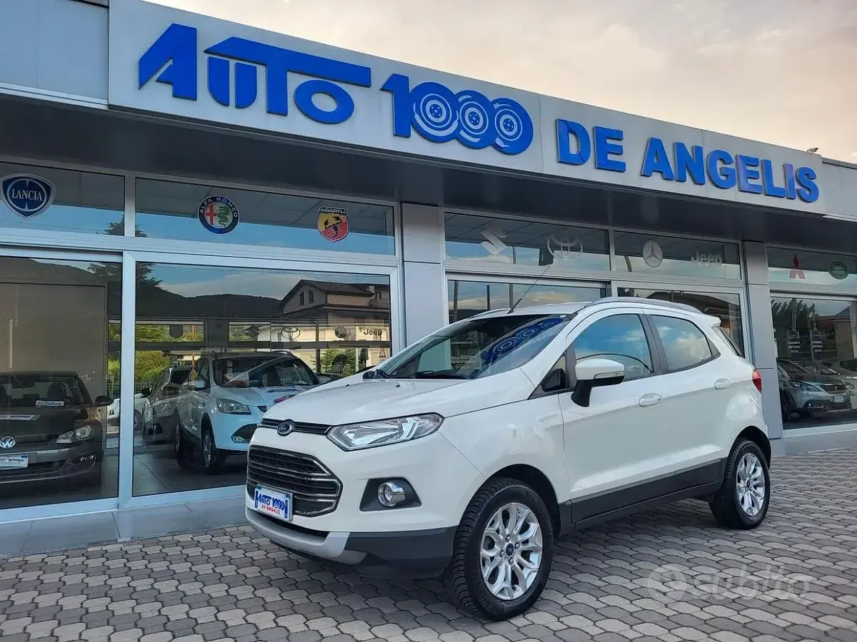 Usata Ford Ecosport Titanium 90 CV (66 kW) 2015 Nero SUV
