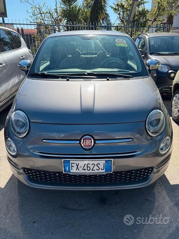 Usata Fiat 500 Lounge 70 CV (51 kW) 2019 Grigio Berlina