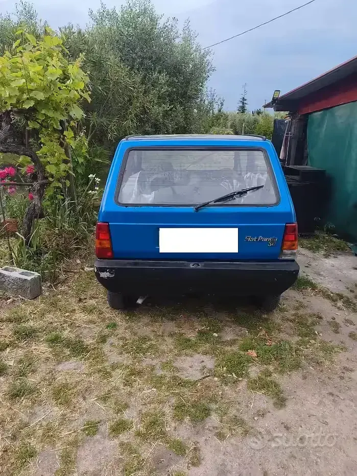 Usata Fiat Panda 1982 Bluazzurro Utilitaria