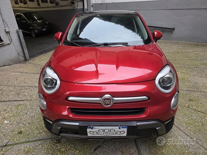 Usata Fiat 500X 140 CV (102 kW) 2016 Rosso SUV