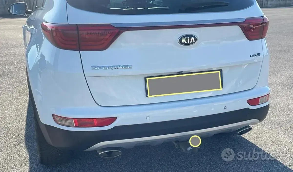 Usata Kia Sportage GT-Line 185 CV (136 kW) 2016 Bianco SUV