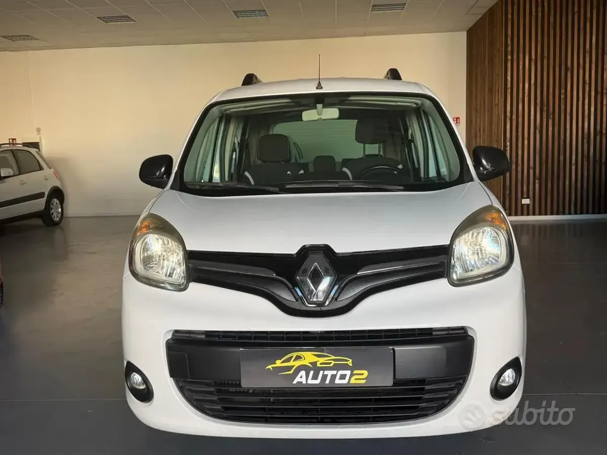 Usata Renault Kangoo 90 CV (66 kW) 2015 Bianco Monovolume