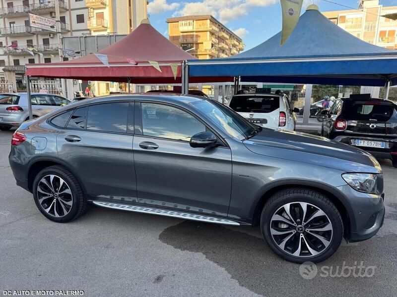 Usata Mercedes GLC350 AMG 211 CV (155 kW) 2018 Grigio Coupé