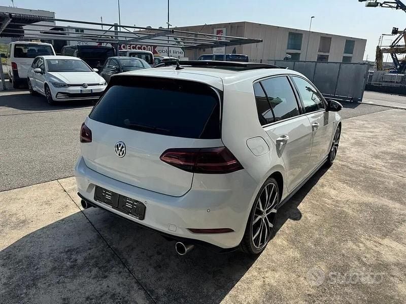 Usata VW Golf VII GTI 245 CV (180 kW) 2019 Bianco Berlina