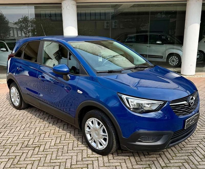 Usata Opel Crossland X S 102 CV (75 kW) 2019 Blu/azzurro SUV