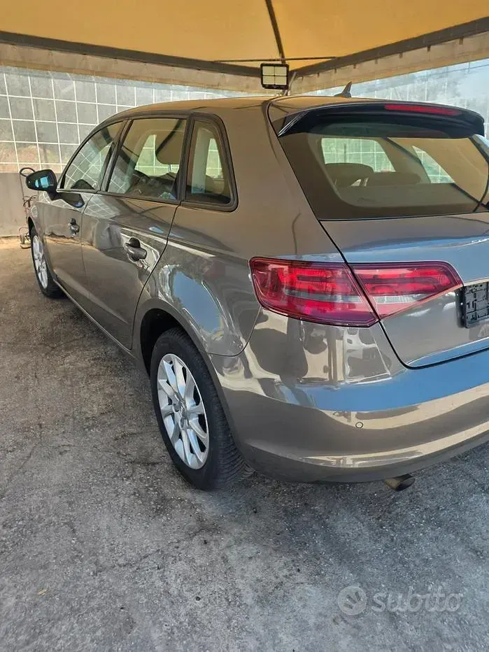Usata Audi A3 Ambition 150 CV (110 kW) 2013 Marrone Berlina
