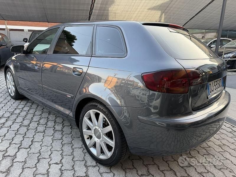 Usata Audi A3 Ambition 116 CV (85 kW) 2007 Grigio Utilitaria