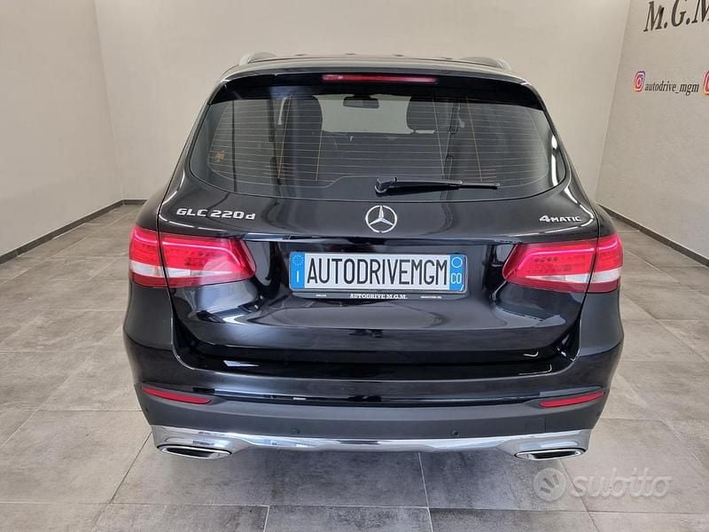 Usata Mercedes GLC220 Exclusive 170 CV (125 kW) 2017 Nero SUV