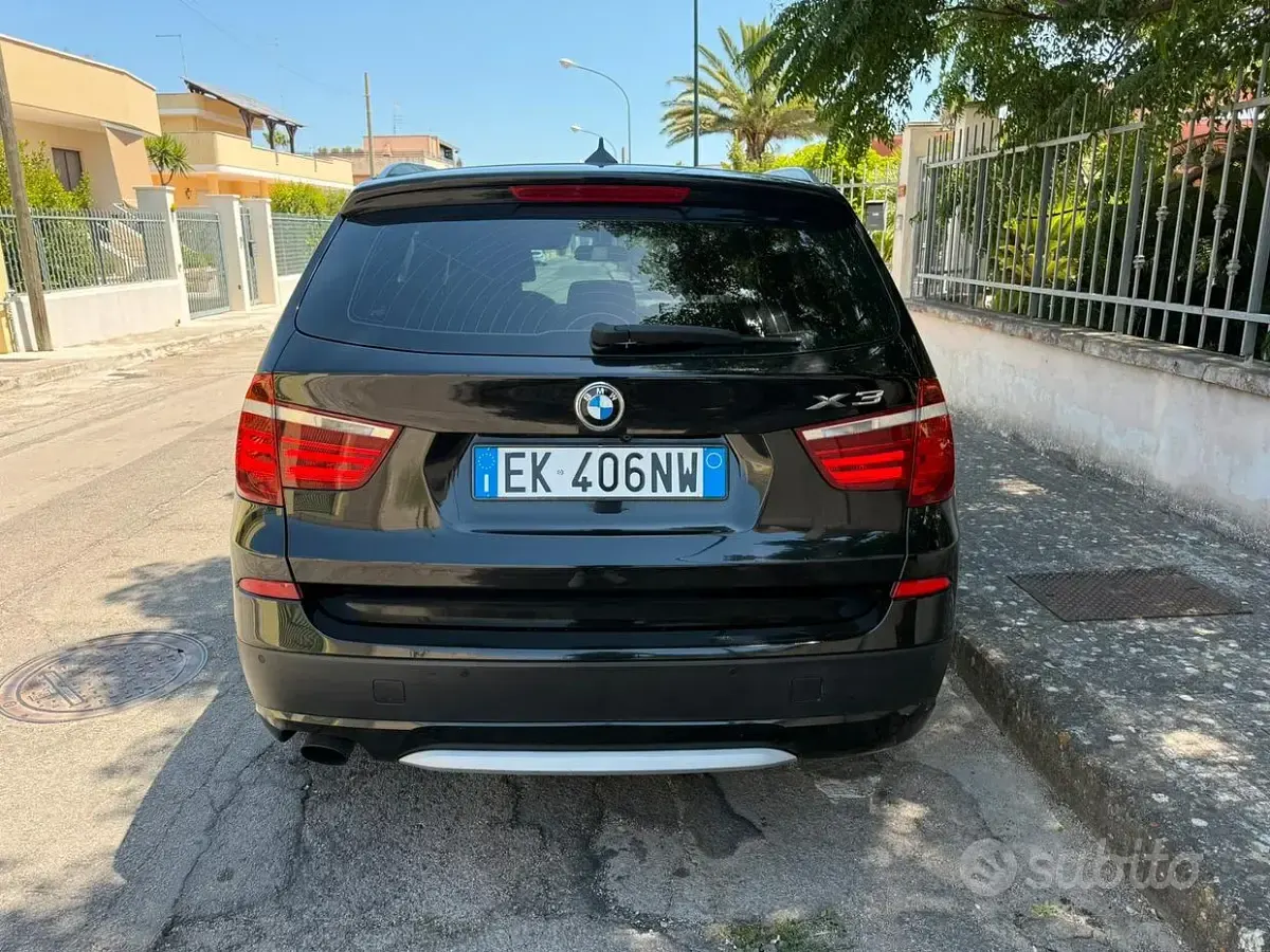 Usata BMW X3 184 CV (135 kW) 2011 Nero SUV