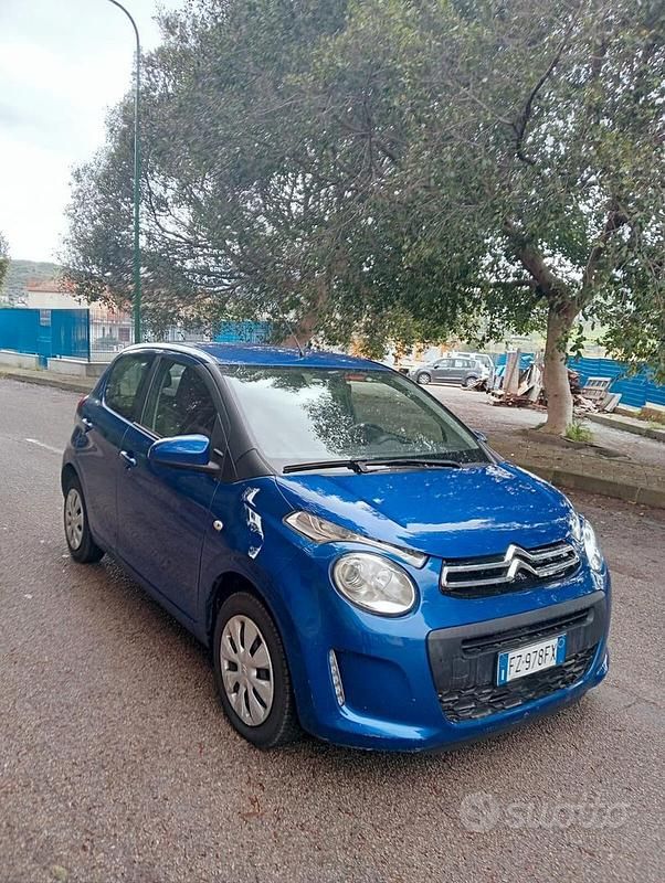 Usata Citroën C1 Shine 72 CV (52 kW) 2019 Blu Utilitaria