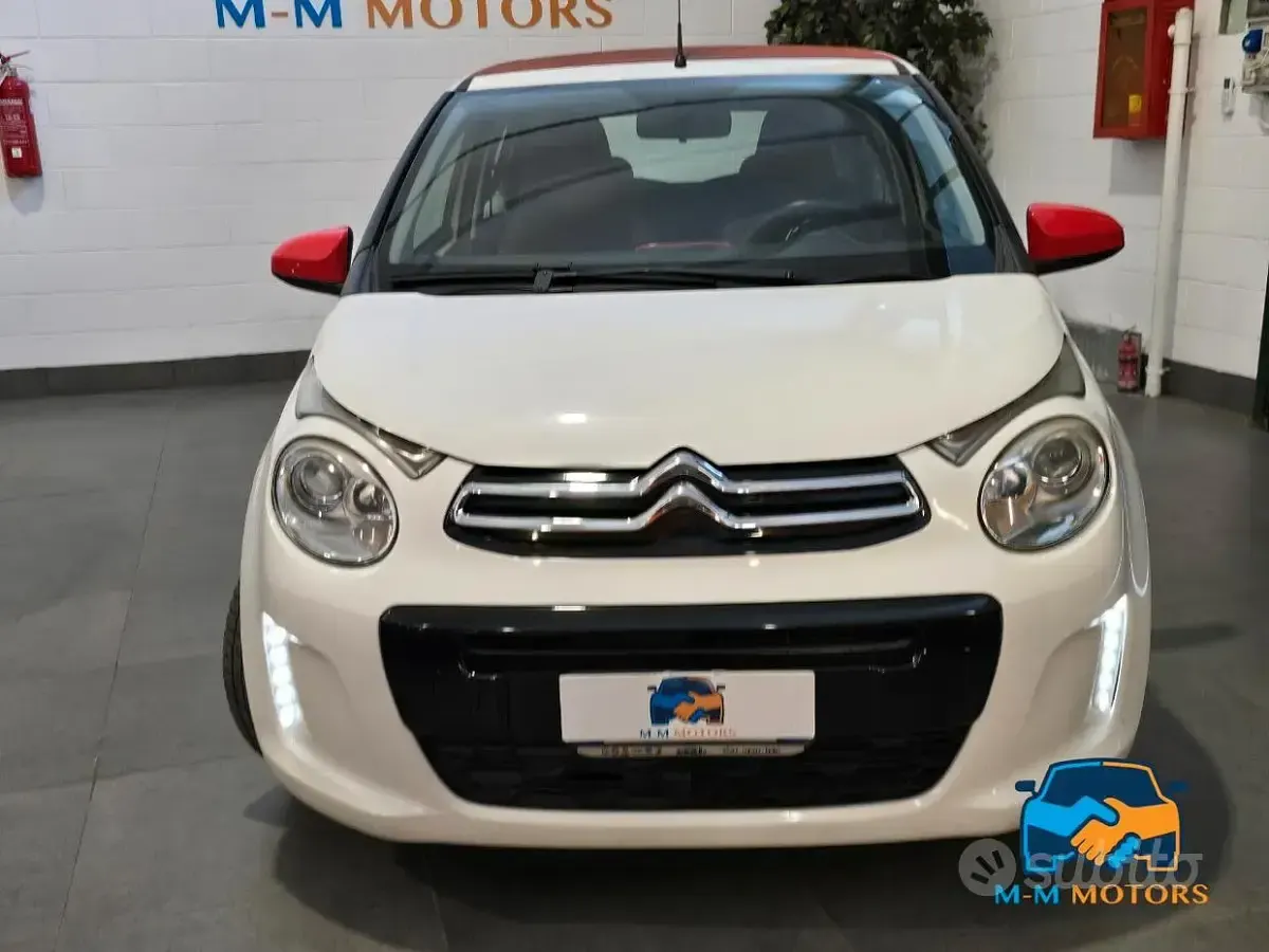 Usata Citroën C1 PureTech 82 CV (60 kW) 2017 Bianco Utilitaria