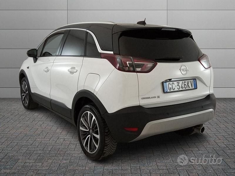 Usata Opel Crossland X Innovation 120 CV (88 kW) 2020 Bianco SUV