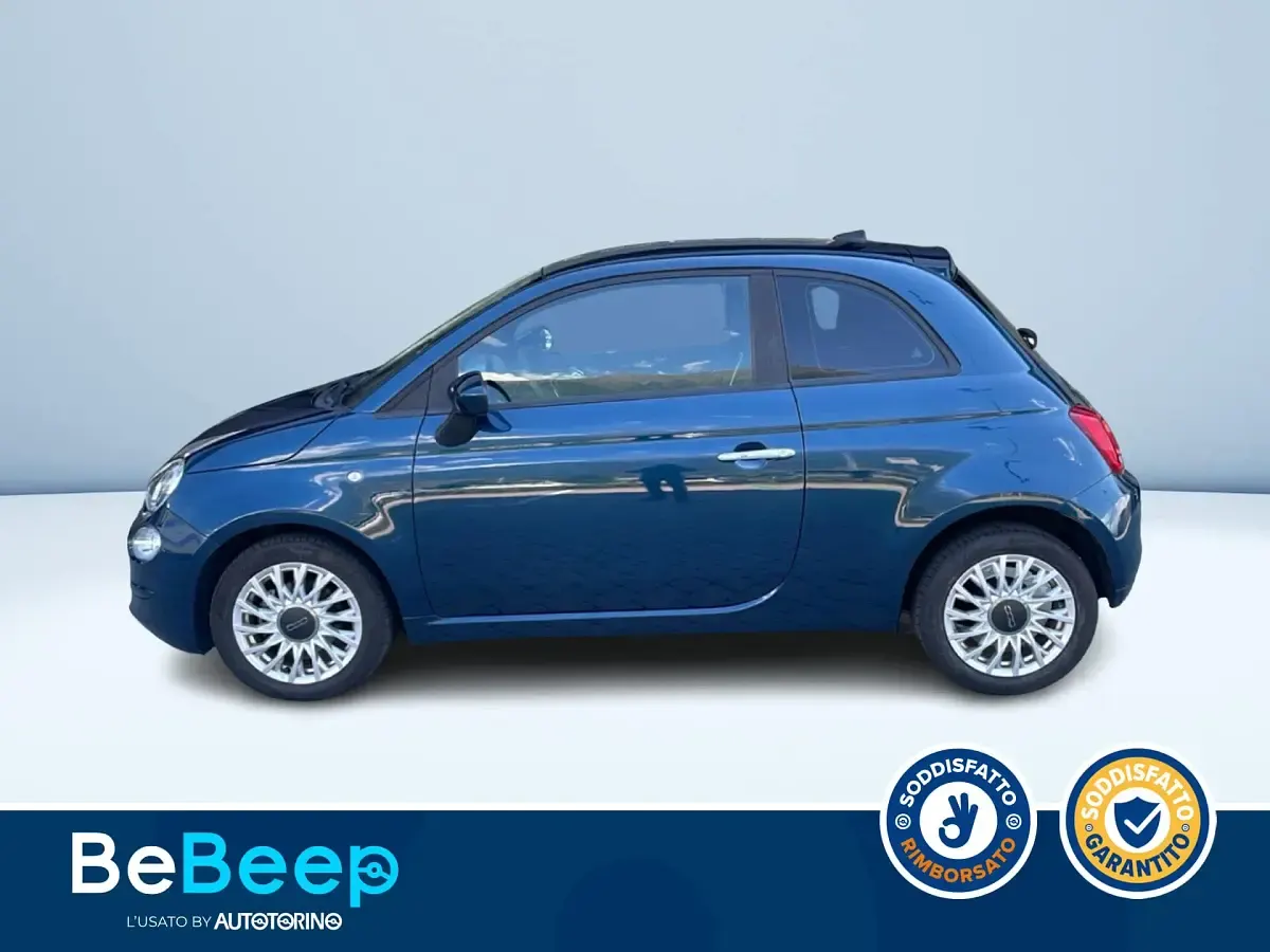 Usata Fiat 500 Lounge 70 CV (51 kW) 2020 Blu metallizzato Berlina