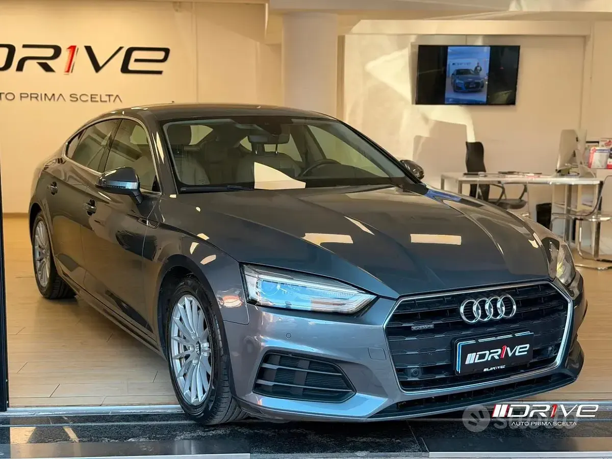 Usata Audi A5 Business 190 CV (139 kW) 2018 Grigio Coupé