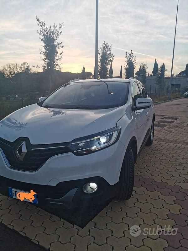 Usata Renault Kadjar 110 CV (80 kW) 2016 Bianco SUV
