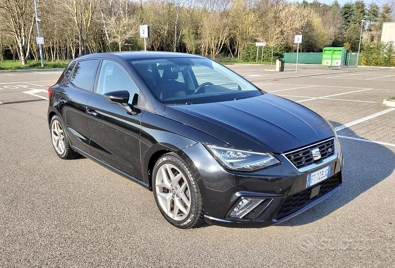 Usata Seat Ibiza FR 116 CV (85 kW) 2019 Nero Utilitaria