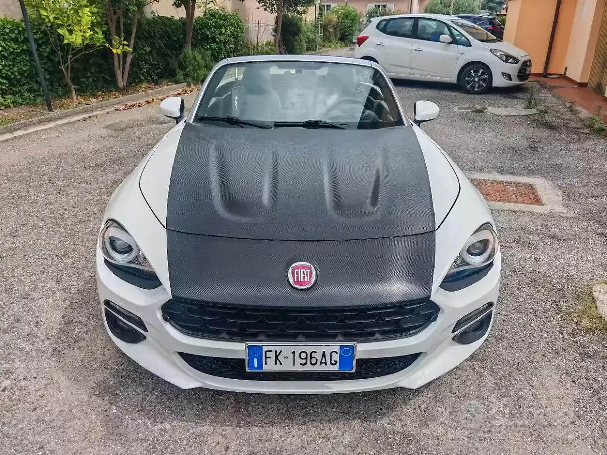 Usata Fiat 124 Spider 140 CV (102 kW) 2017 Bianco Cabrio