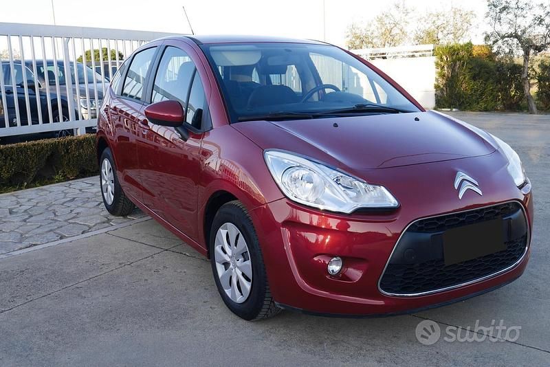 Usata Citroën C3 Seduction 60 CV (44 kW) 2012 Rosso Berlina