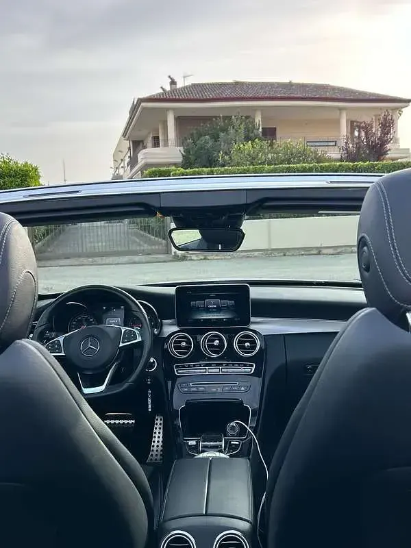 Usata Mercedes C220 Premium Plus 170 CV (125 kW) 2017 Bianco Cabrio