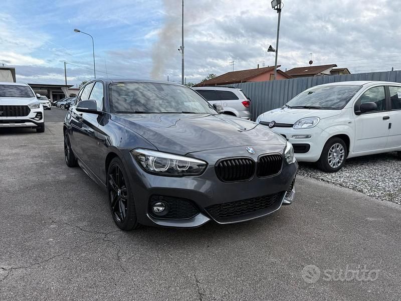 Usata BMW 116 M Sport 116 CV (85 kW) 2018 Grigio scuro Utilitaria