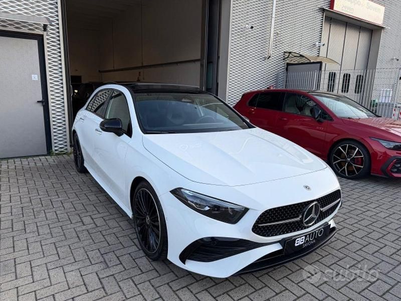 Usata Mercedes A200 AMG Line Premium 150 CV (110 kW) 2024 Bianco Berlina