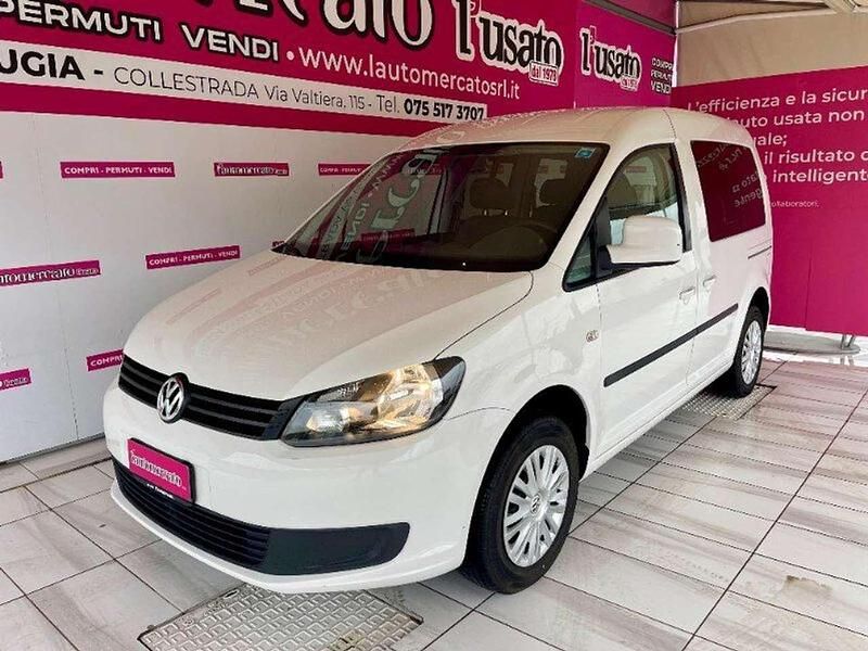 Bianco Usata 2015 VW Caddy Trendline Monovolume | 10.600 € (Buon prezzo) - Immagine 1/4
