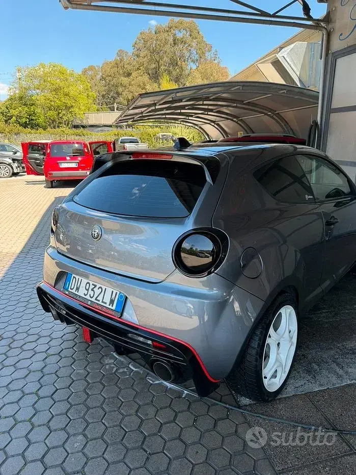 Usata Alfa Romeo MiTo 79 CV (58 kW) 2009 Grigio Utilitaria