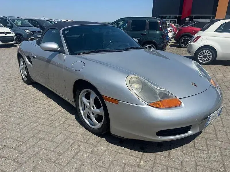 Usata Porsche Boxster 204 CV (150 kW) 1998 Grigio Cabrio