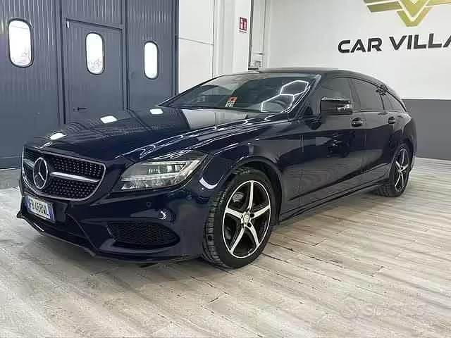 Usata Mercedes CLS250 Premium 204 CV (150 kW) 2016 Blu/azzurro Station wagon