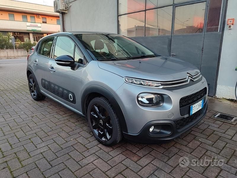 Grigio Usata 2019 Citroën C3 PureTech Utilitaria | 9999 € (Ottimo prezzo) - Immagine 1/4
