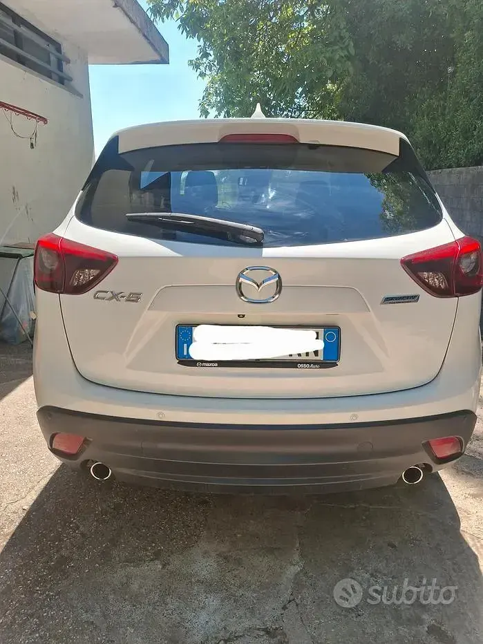 Usata Mazda CX-5 150 CV (110 kW) 2016 Bianco SUV