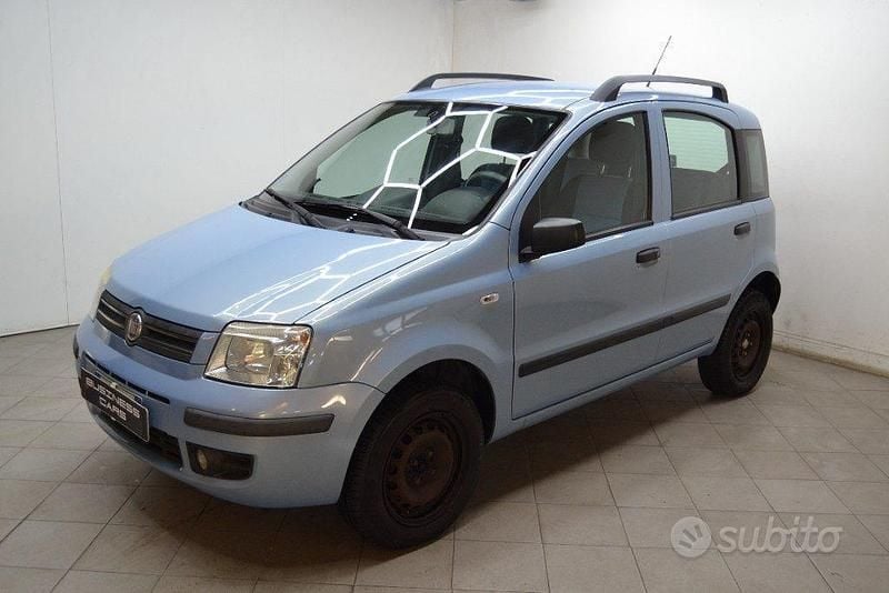 Usata Fiat Panda Dynamic 60 CV (44 kW) 2008 Azzurro Utilitaria
